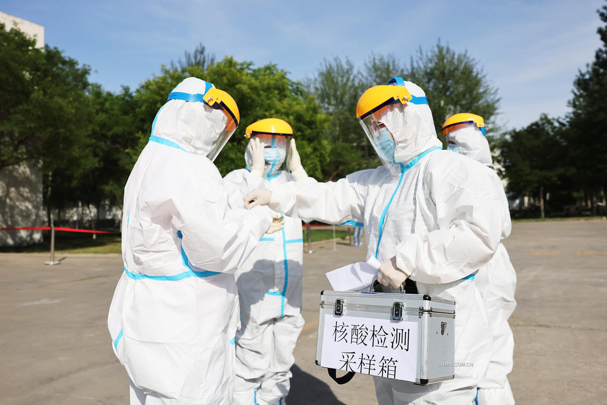 “備戰”疫情防控——中色東方組織疫情防控應急演練3